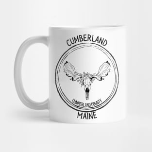 Cumberland Maine Moose Mug